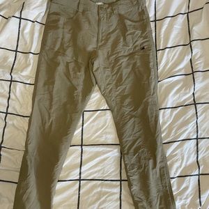 North Face Khaki Cargo Pants